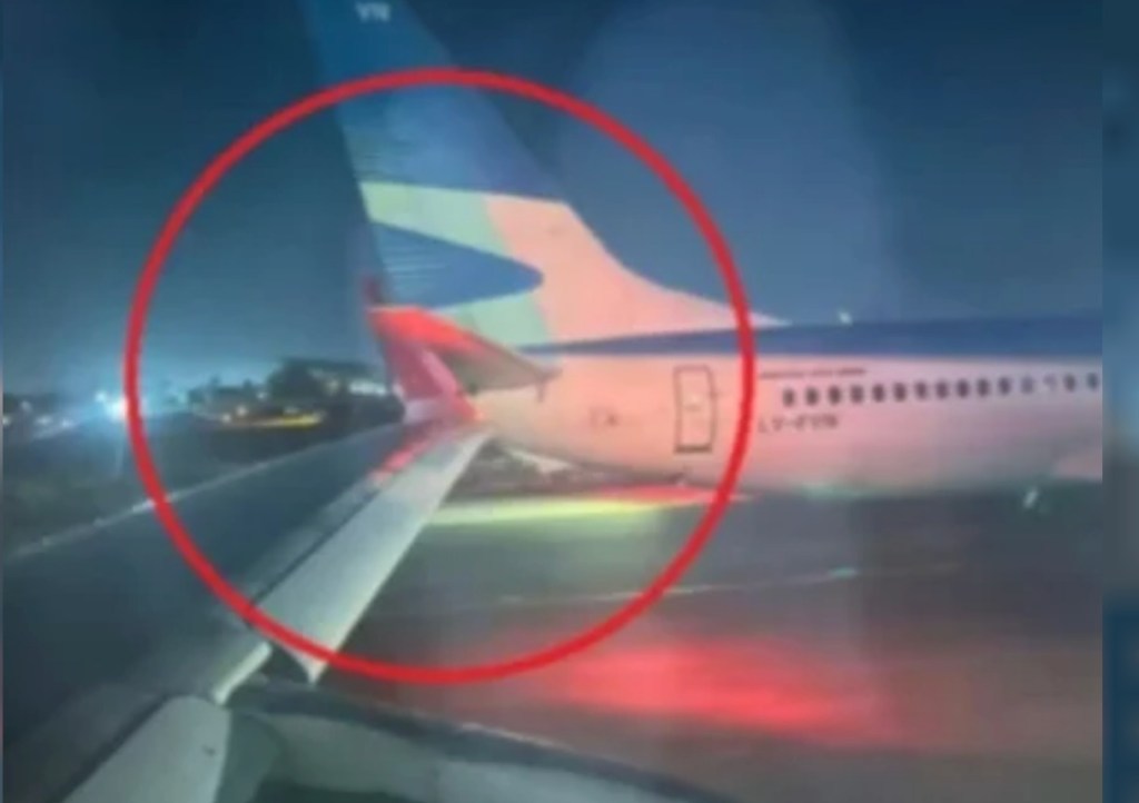 Un roce en la pista de rodaje generó demoras en el aeropuerto internacional de Santiago de&nbsp;Chile