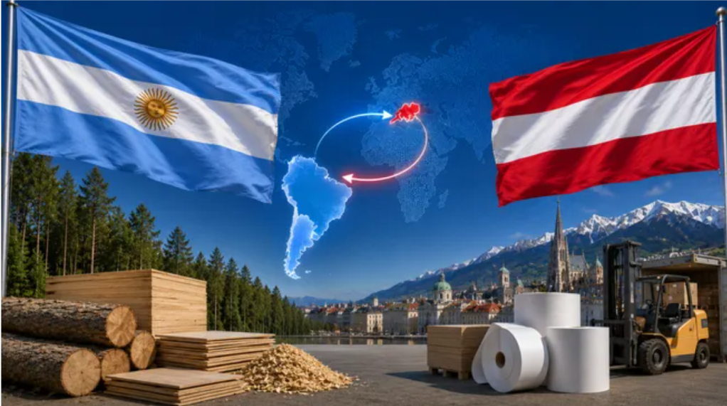 La inversión austríaca en Argentina creció un 96% entre fines de 2023 y&nbsp;2025