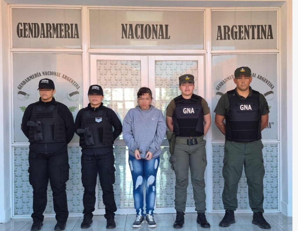Gendarmería detuvo en Chaco a una prófuga con pedido de captura&nbsp;internacional