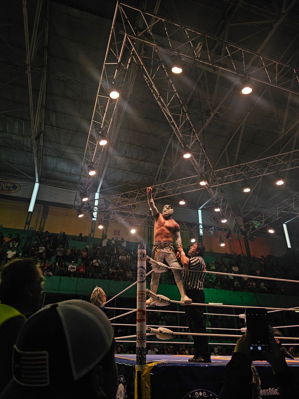 Muere árbitro de 75 años en evento de lucha libre en&nbsp;México